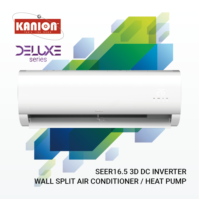 Kanion Seer16.5 3D DC Inversor Aire acondicionado dividido de pared / bomba de calor